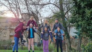 Gruppenbild KBV und DAV zum KidzCup im Kletterthalia