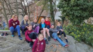 Gruppenbild KBV und DAV zum KidzCup im Kletterthalia