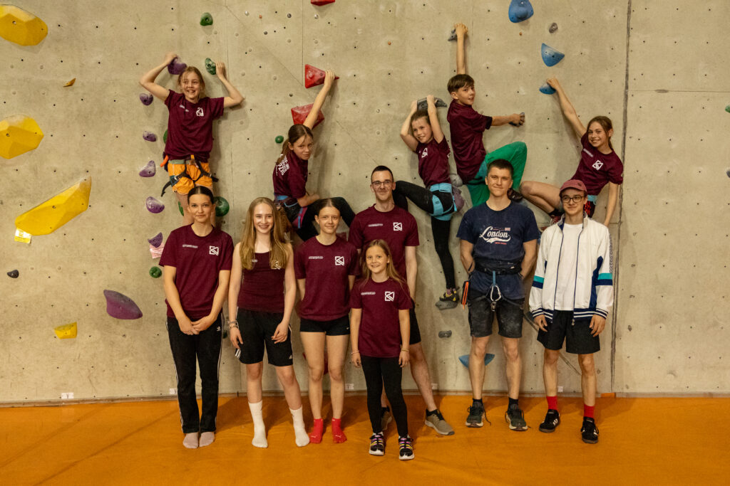 Gruppenfoto der Trainingsgruppe