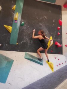 Sophia springt ab