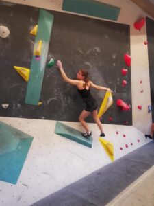 Sophia springt ab